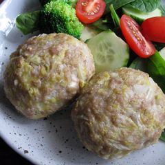 A picture of Oven-baked ‘Golubtsi’ Burgers.