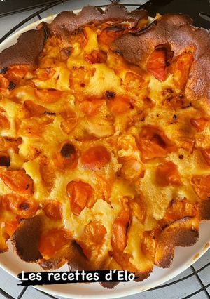 Une photo de Clafoutis abricots
