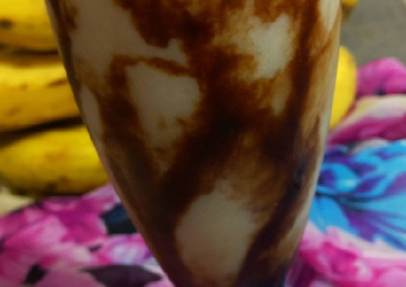 Banana & chocolate shake