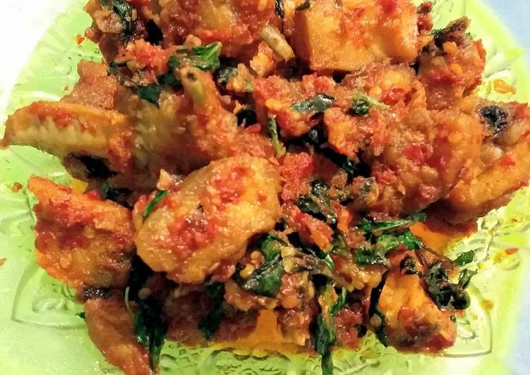 DICOBA@ Resep Ayam kemangi pedas ide masakan sehari hari