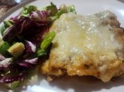 Una foto de queso magro