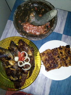 Foto resep Ikan Nila n tempe Bakar Pedas Manis
