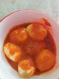 Telur Balado Setengah Mateng