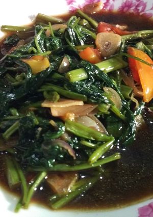 Foto resep Kangkung asam jawa