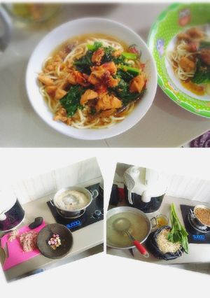 Foto resep Mie ayam sehat homemade