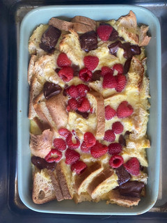 Una foto de Pudding de pan