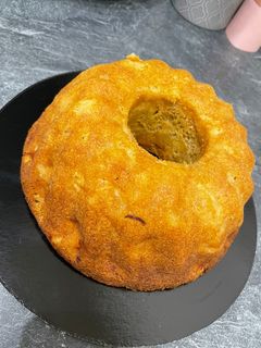 Une photo de Cake pomme cannelle