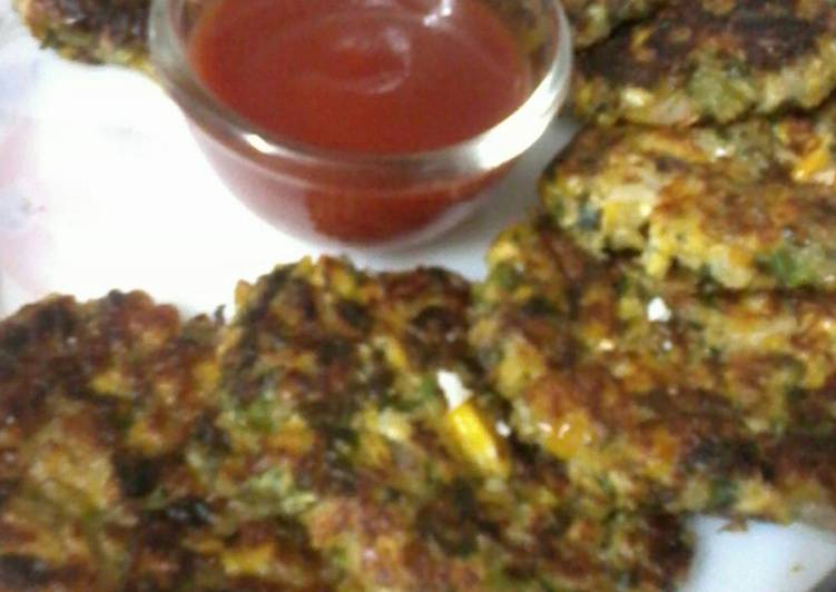 Step-by-Step Guide to Make Quick Methi and corn fritters