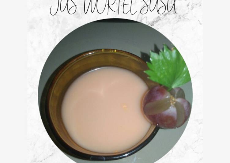 Resep Jus Wortel Susu Oleh Windi Skitchen Cookpad