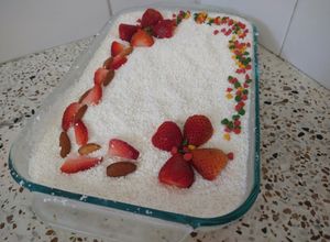 Una foto de Milk postre