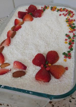 Una foto de Milk postre