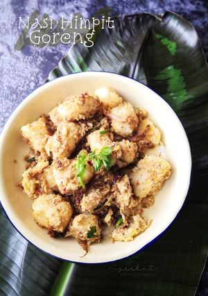 Gambar Nasi Himpit Goreng