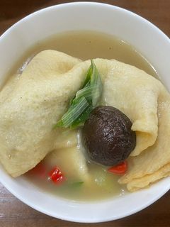 Hình của món Canh chả cá Hàn Quốc - món nhậu quốc dân.