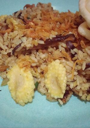 Foto resep Nasi goreng minyak wijen