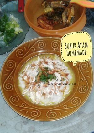Foto resep Bubur ayam wangi n gurih ala rumahan