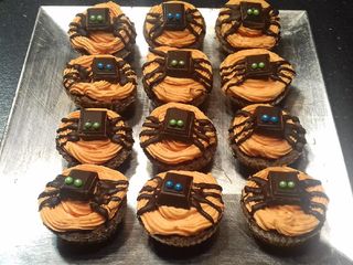 Cupcakes araignées 🕷🕸🎃