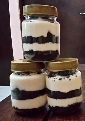 Foto resep Oreo Cheese Cake in jar