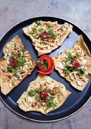 A picture of Papad Potato Mixture Starter.