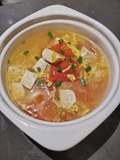 A picture of Tofu Soup.