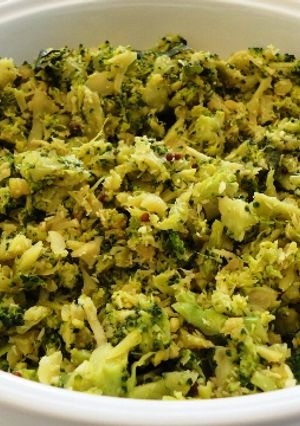 A picture of Broccoli Thoran തോരന്.