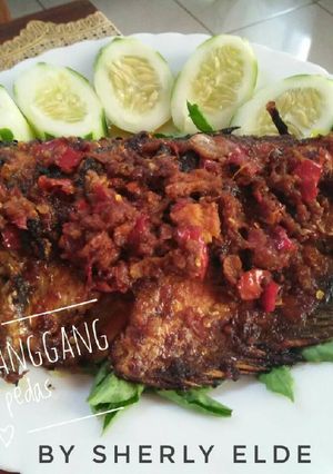 Foto resep Gurameh panggang super pedas