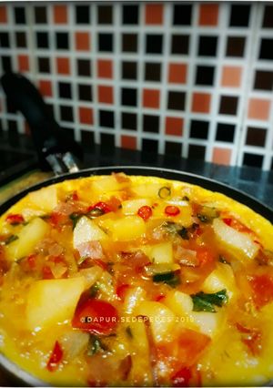 Foto resep Spanish Omelette 🍳