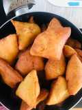 Vanilla and cardamon mandazi