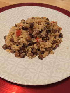 Una foto de Arroz de guandul