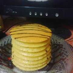 รูปของ Pancake soft (step by step)