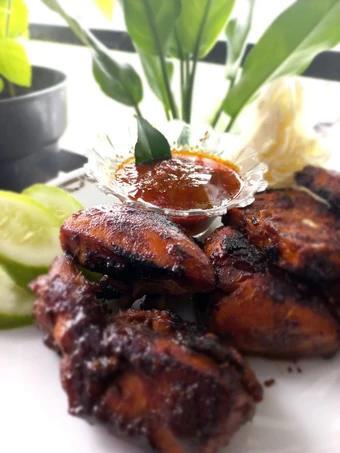 Cara Gampang Membuat Resep Ayam bakar rumahan (menggunakan teflon) yang Lezat Anti Ribet, Lezat
