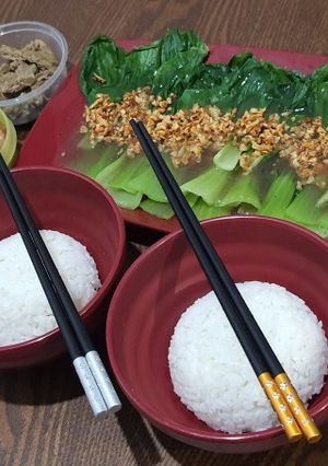 Foto resep Tumis Pokcoy Bawang Putih