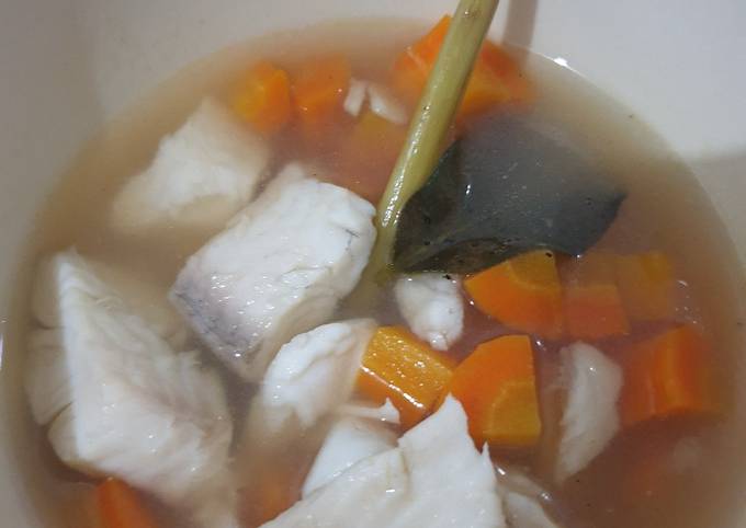 Sop Ikan (ala sop ikan batam)