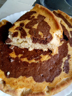 A picture of Banana marble cake #festivecontestKakamega #Author marathon.
