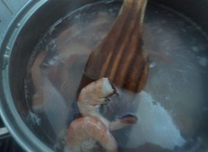 Una foto de Camarones  cantineros al habanero para botanas el geras