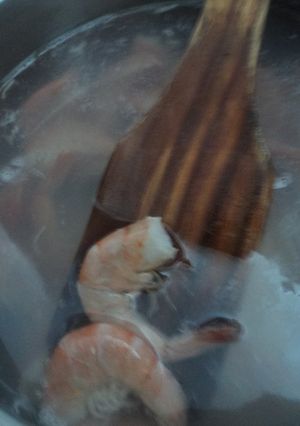Una foto de Camarones  cantineros al habanero para botanas el geras