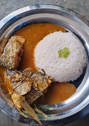 Une photo de Soupe de Poisson Carpe 🐟 Accompagner de Riz