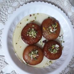 A picture of Bread ki mithai.