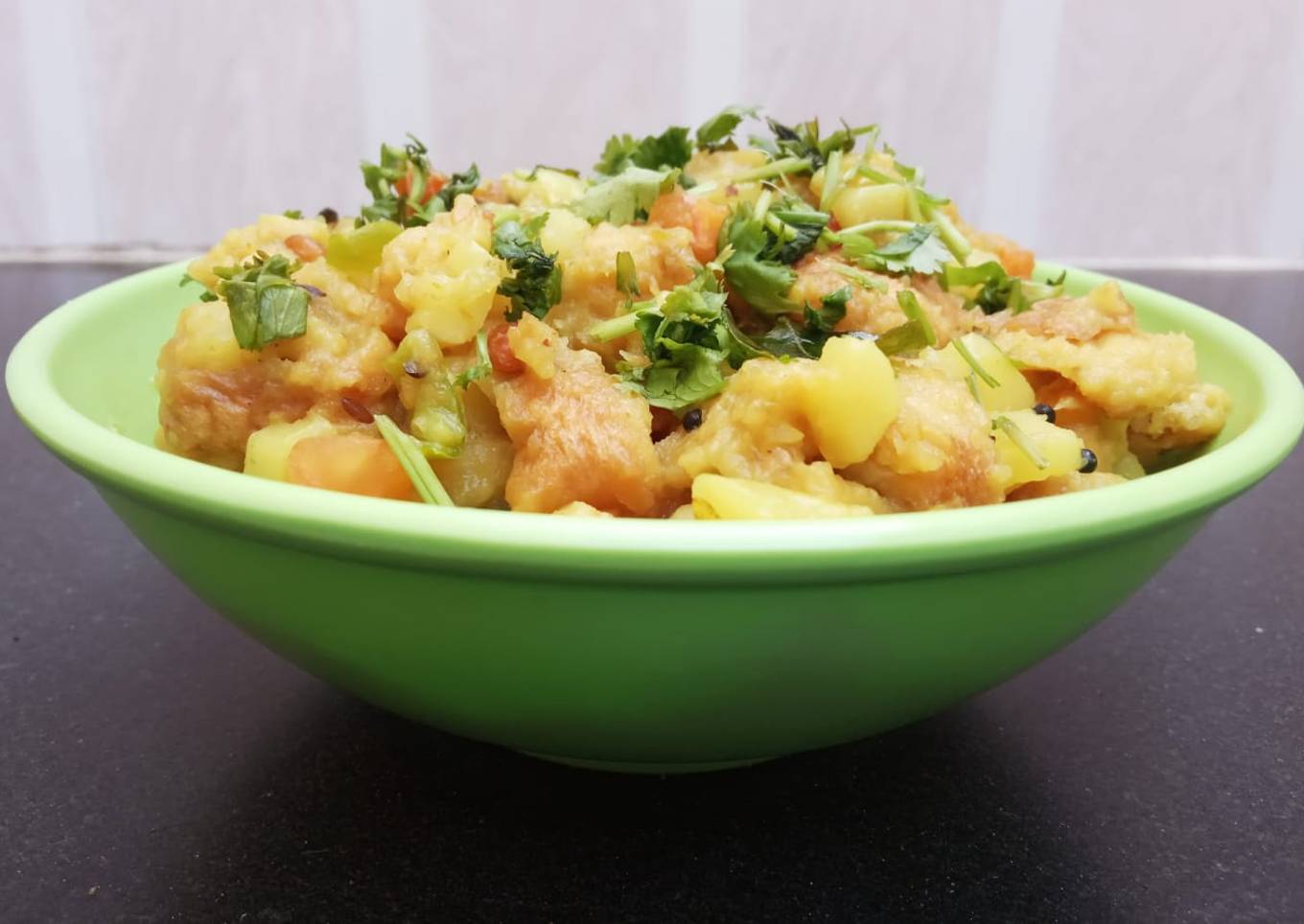 Brown Bread Upma