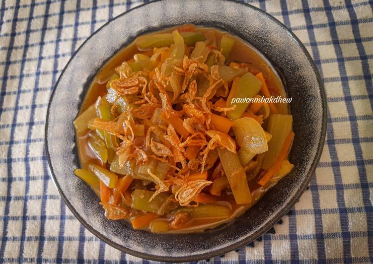 Resep 18. Tumis Lasiwo (Labu Siam Wortel) 😁, Enak