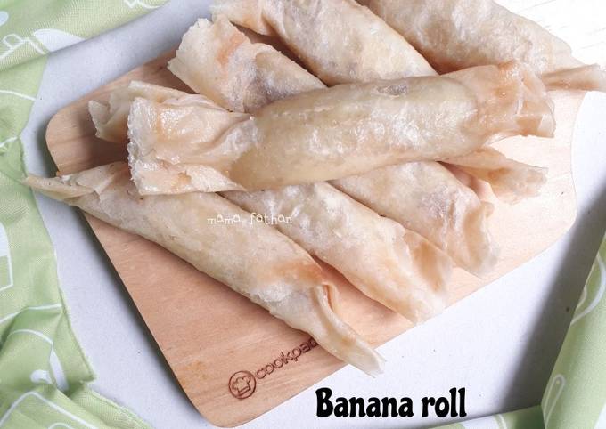 Recipe: Delicious Banana roll