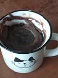 Bizcochuelo en taza de Oreo vegano