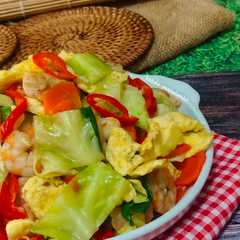 Kubis Goreng Telur-レシピのメイン写真