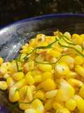 ข้าวโพดหวานผัดใบมะนาวสูตรฮ่องกง🌽 HK Stirfried Lime Leaves Corn