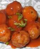 ALBÓNDIGAS CHINAS AGRIDULCES. JON STYLE