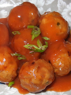 Una foto de ALBÓNDIGAS CHINAS AGRIDULCES. JON STYLE