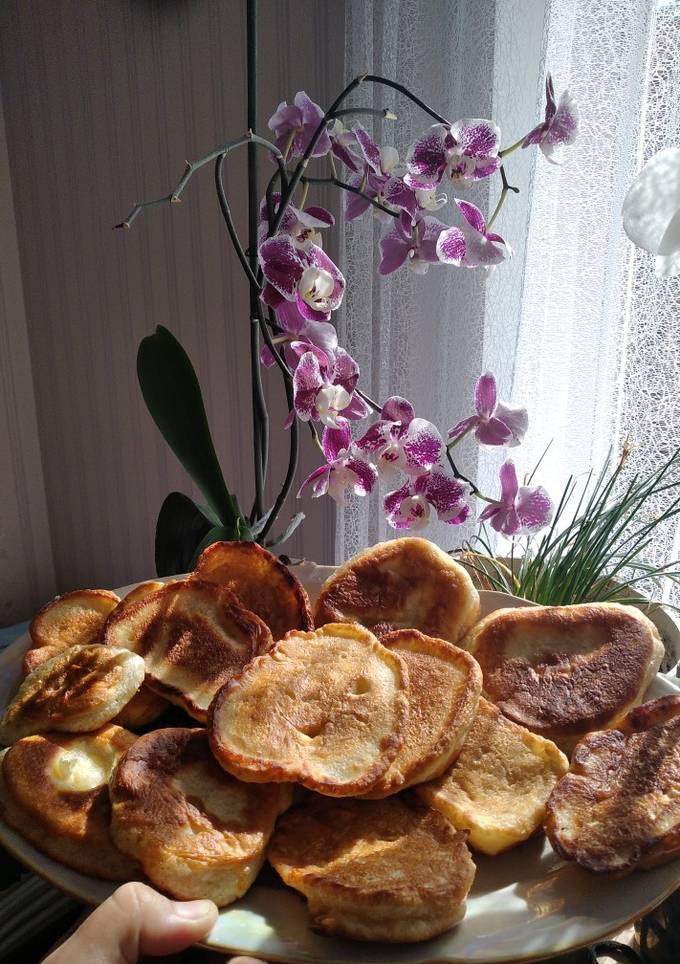 Оладки на сироватці