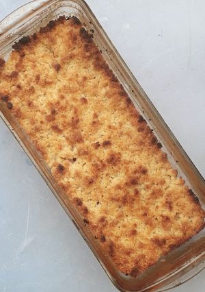 Une photo de Crumble aux pommes !