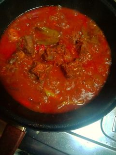 Foto resep Daging sapi kuah mercon