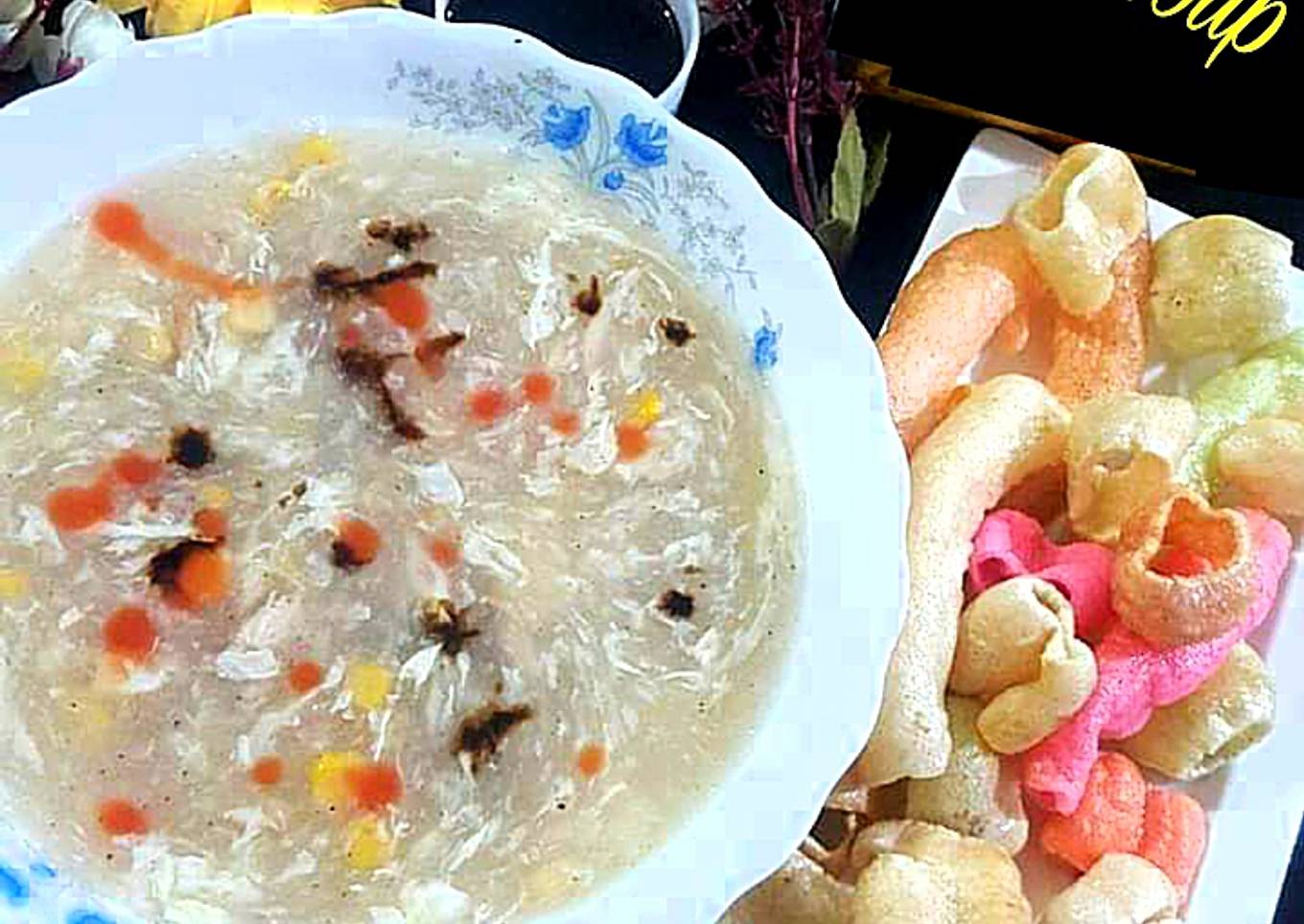 Chicken corn soup