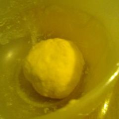 A picture of Homemade sourdough starter.